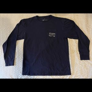Southern Marsh Long Sleeve Shirt (Navy Blue)